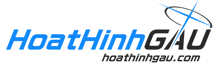 Logo Vật Liệu Hoạt Hình Gấu