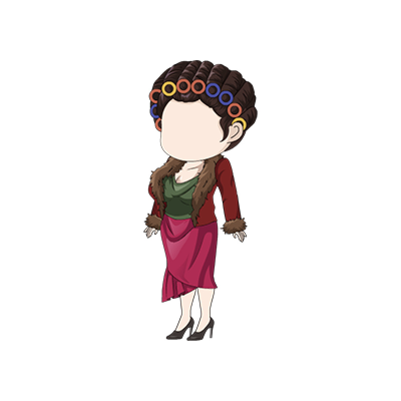 Nhân vật bà cô, bà chủ 5