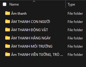 hiệu ứng âm thanh