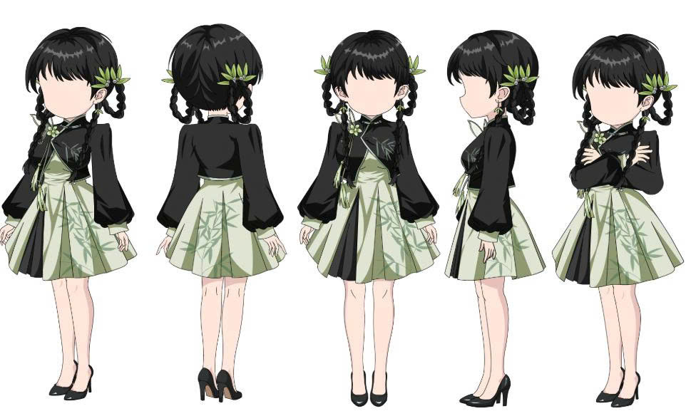 nhân vật nữ xinh 