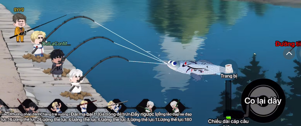 Cách giật cá vạn cân